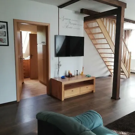 Gastehaus Nahe Weimar-erfurt In Bad Berka, Ot Tiefengruben 招待所 巴特贝尔卡
